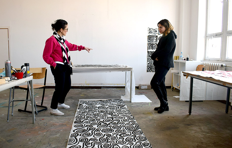 Vortrag ON ARCHIVES AND DRAWING von Nadine Fecht