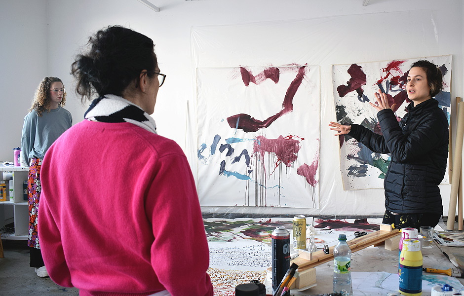 Vortrag ON ARCHIVES AND DRAWING von Nadine Fecht