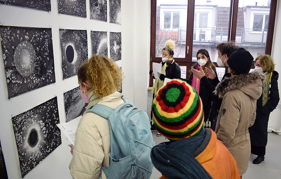 Besuch ENTROPIC MATTER von Julia Münstermann im nationalmuseum