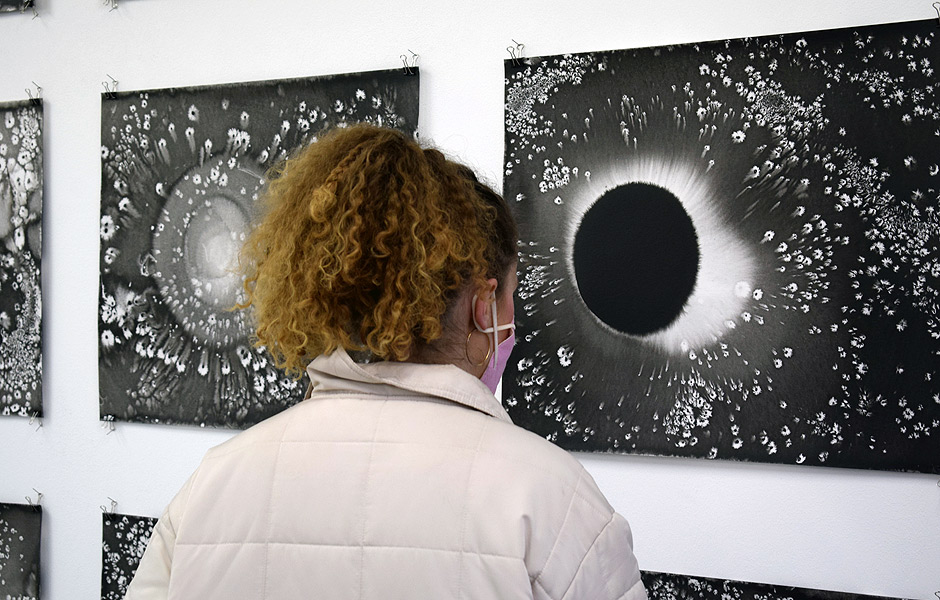 Besuch ENTROPIC MATTER von Julia Münstermann im nationalmuseum