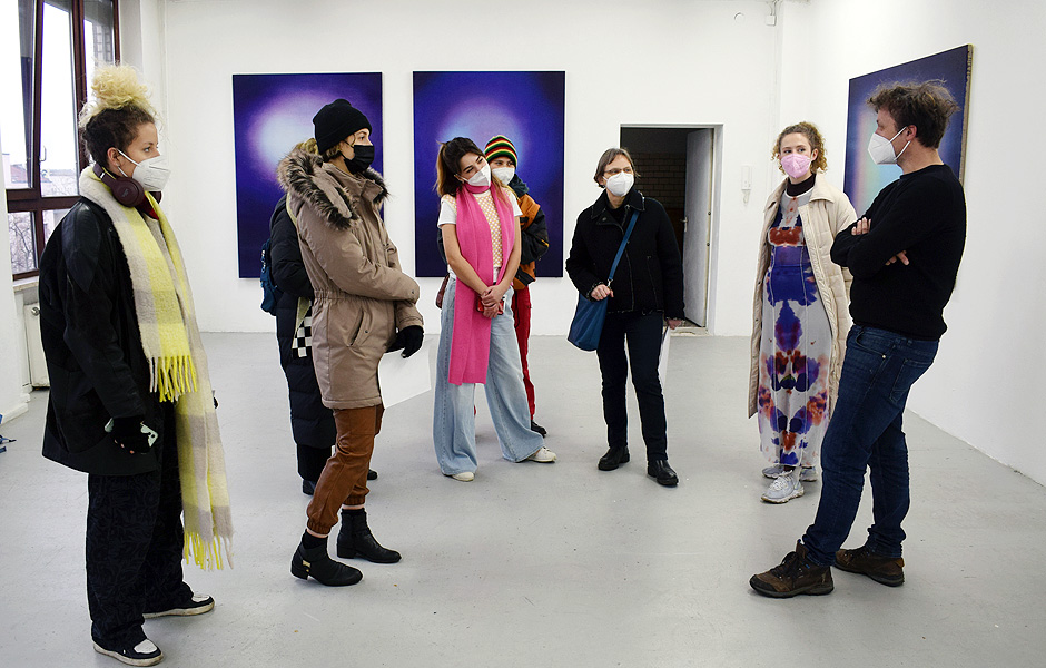 Besuch ENTROPIC MATTER von Julia Münstermann im nationalmuseum