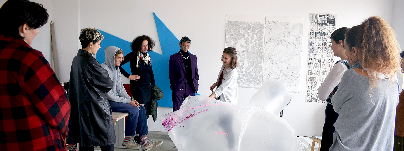 Crit in the studio