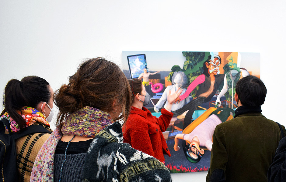 Besuch RIGGED von Pieter Schoolwerth bei Kraupa-Tuskany Zeidler