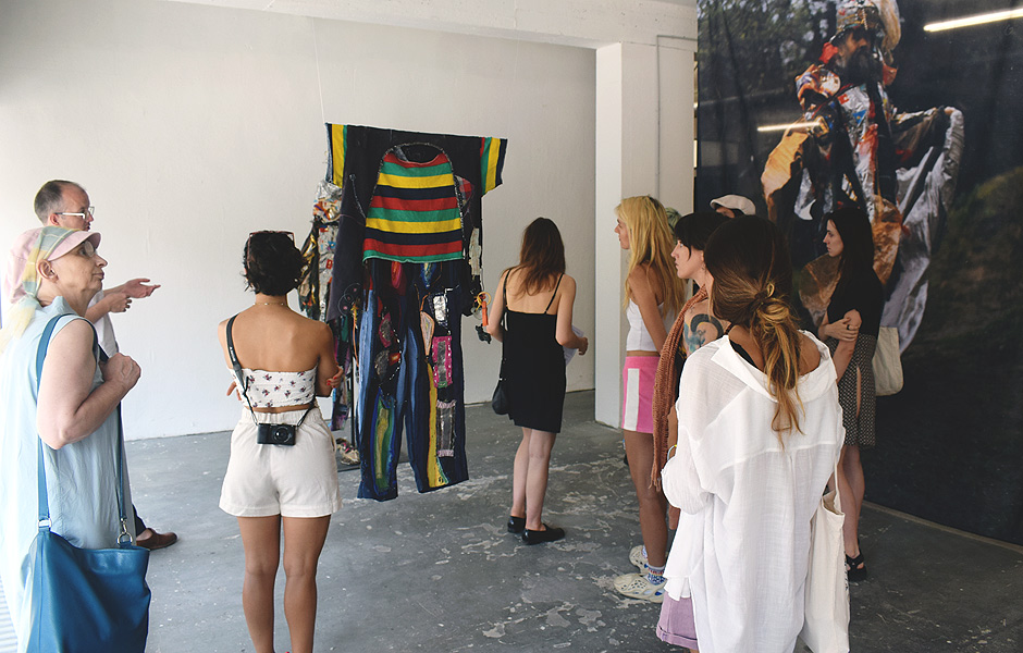 Visit to EVERYWHERE IS MY ENDLESS BODY by Fedir Tetyanych at CCA Berlin