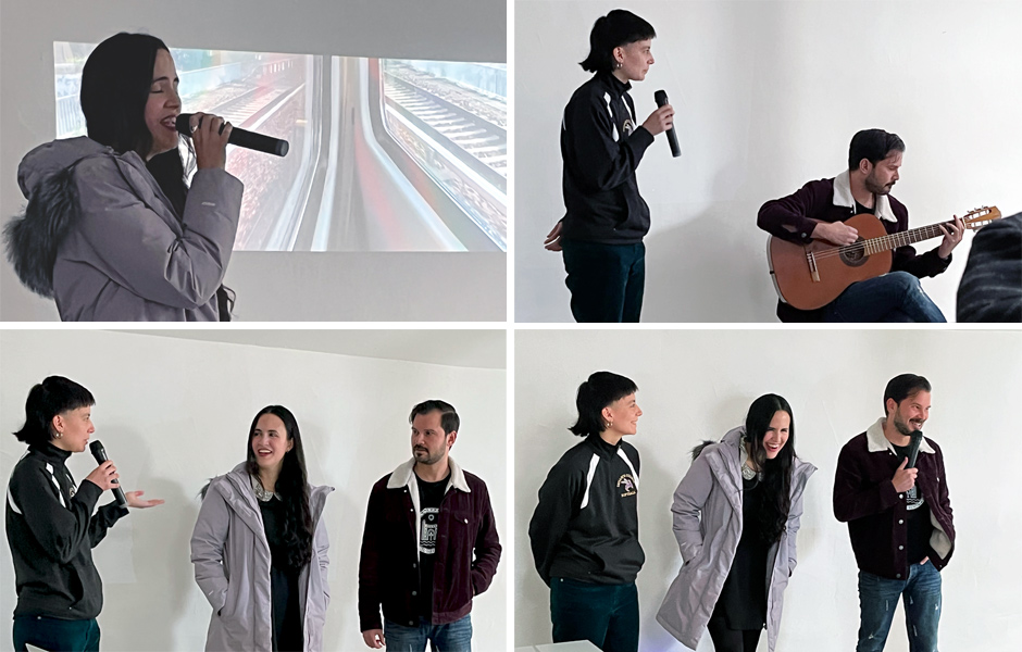 Performative Presentation SONGS TO MAKE CHILDREN CRY by Marisol Ocádiz, Camila Püschel & Ashot Danielyan