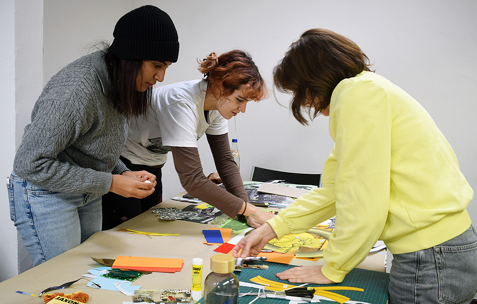 Basic Course EXPERIMENTAL DRAWING – CUT ’N’ PASTE: COLLAGE AS A PRINCIPLE OF CREATION by VARIOUS & GOULD