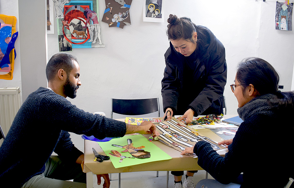 Basic Course EXPERIMENTAL DRAWING – CUT ’N’ PASTE: COLLAGE AS A PRINCIPLE OF CREATION by VARIOUS & GOULD