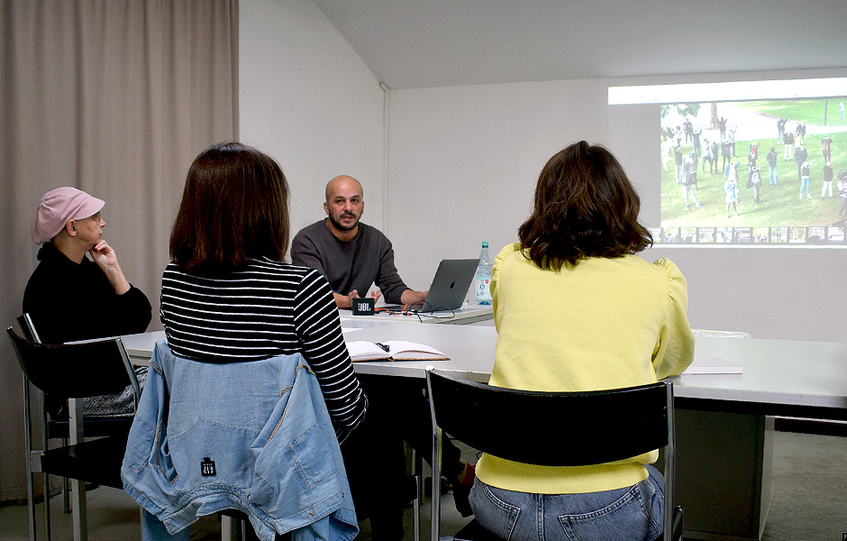 Lecture CURATION AND CREATIVE FACILITATION AS AN ARTISTIC TOOL IN SOCIAL PRACTICES by Khaled Barakeh