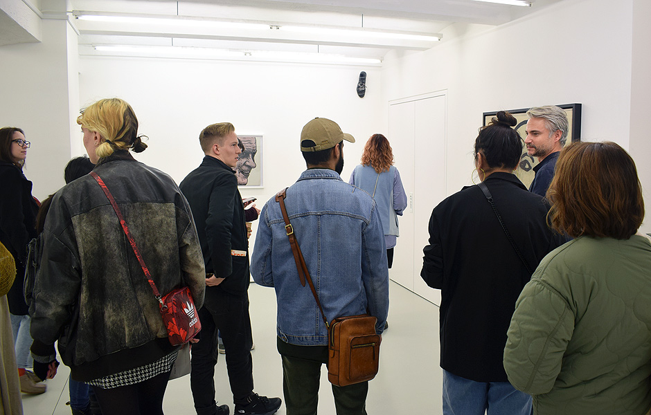 Visit to TRANS-SCENIC PRACTICE by Mischa Leinkauf and DIASPORAE by Anne Duk Hee Jordan & Pauline Doutreluingne at alexander levy