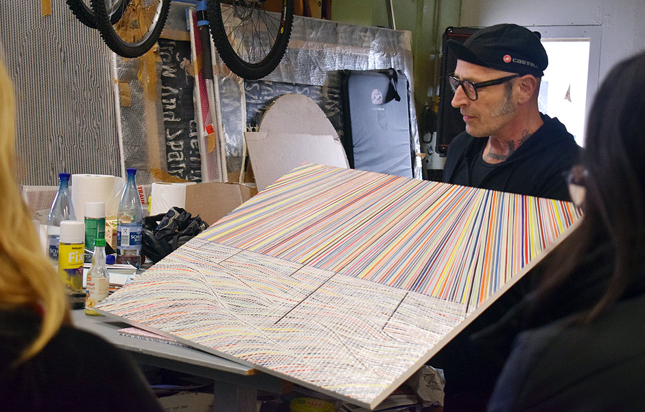 Studio Visit to MANFRED PECKL