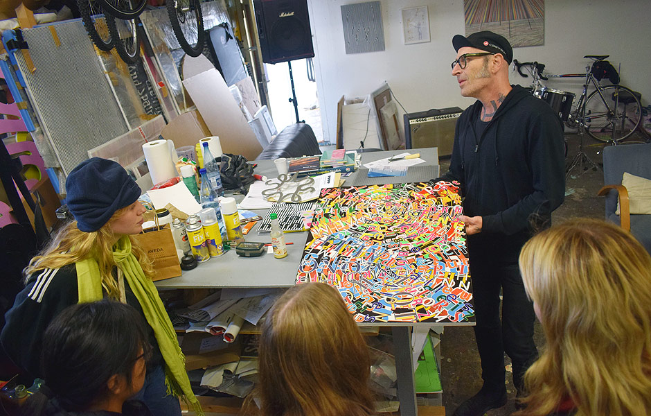 Studio Visit to MANFRED PECKL