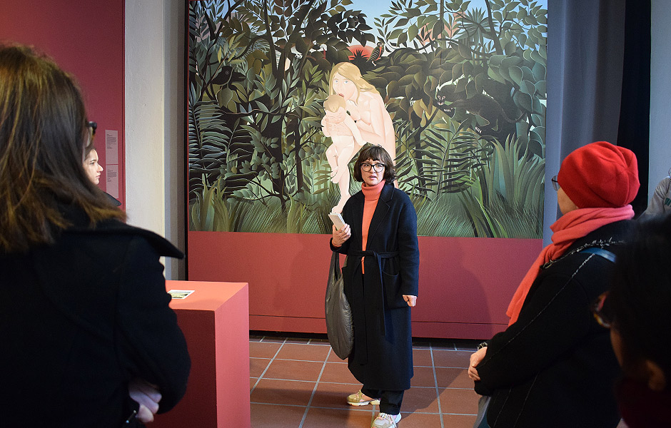 Visit to ENTER_NATURE at Galerie im Körnerpark