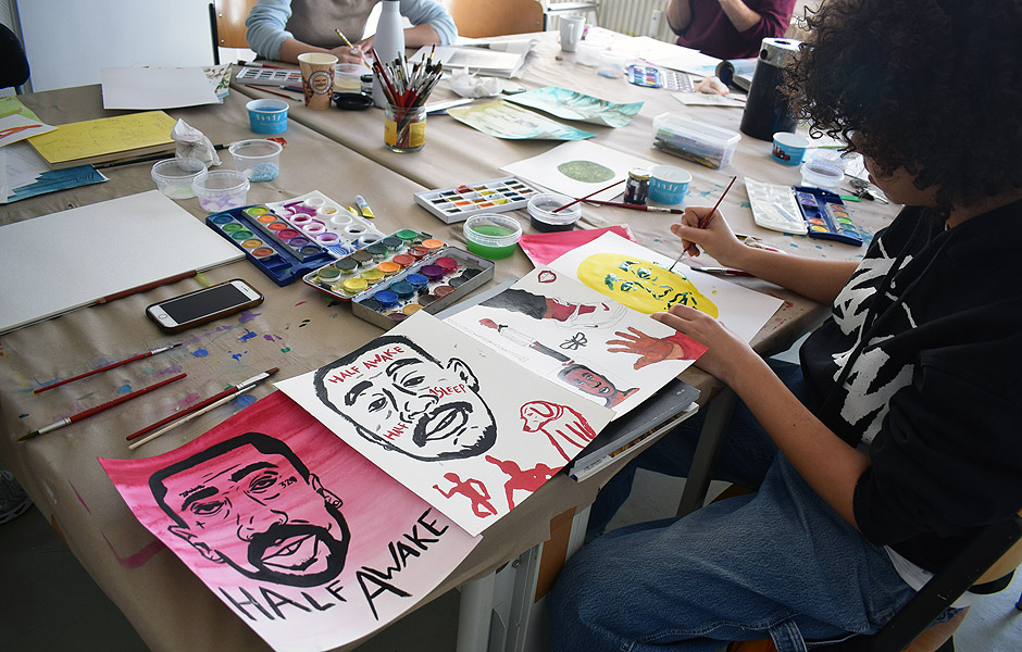 Workshop EXPERIMENTAL DRAWING by Emily Hunt