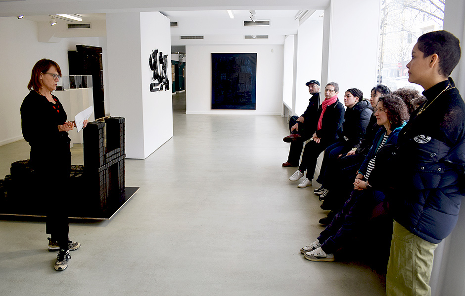 Visit to GESTERN WIE HEUTE by Said Baalbaki at Galerie Nord | Kunstverein Tiergarten