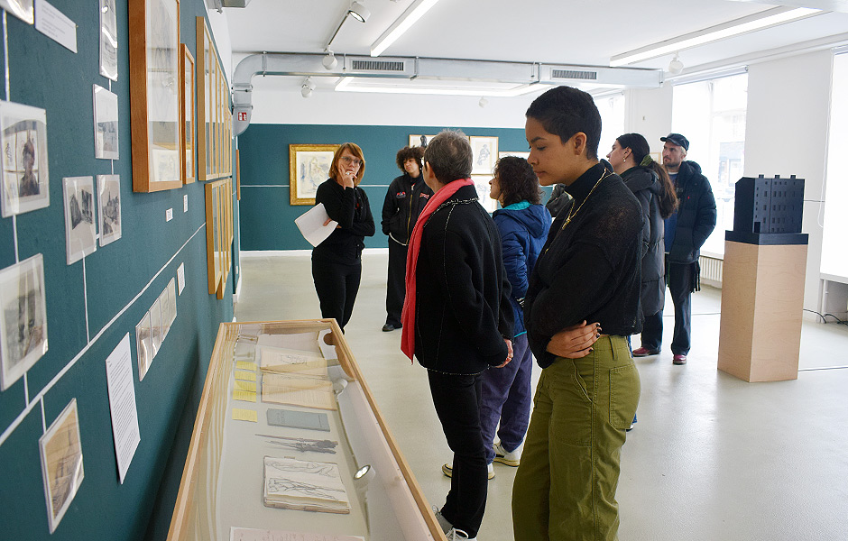 Visit to GESTERN WIE HEUTE by Said Baalbaki at Galerie Nord | Kunstverein Tiergarten