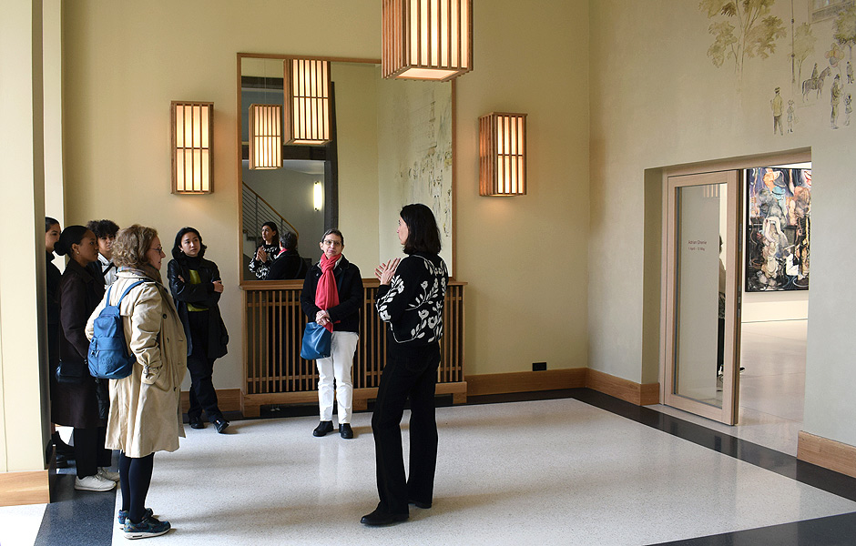 Visit to ADRIAN GHENIE at Galeria Plan B