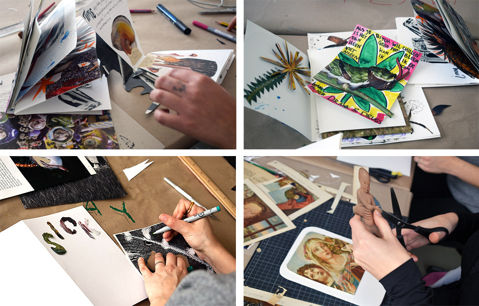 Workshop EXPERIMENTAL DRAWING by Emily Hunt