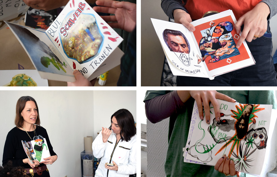 Workshop EXPERIMENTAL DRAWING by Emily Hunt