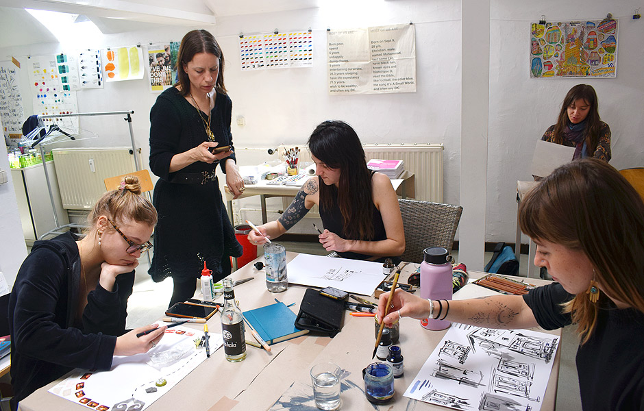 Basic Course EXPERIMENTAL DRAWING by Emily Hunt