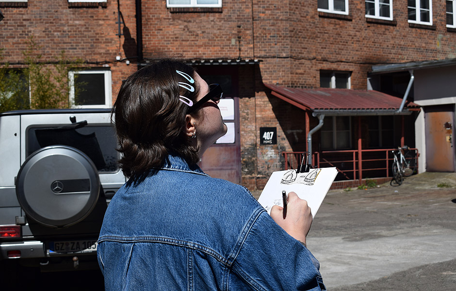 Workshop EXPERIMENTAL DRAWING by Emily Hunt