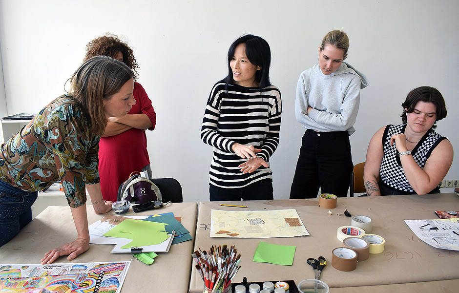 Workshop EXPERIMENTAL DRAWING by Emily Hunt