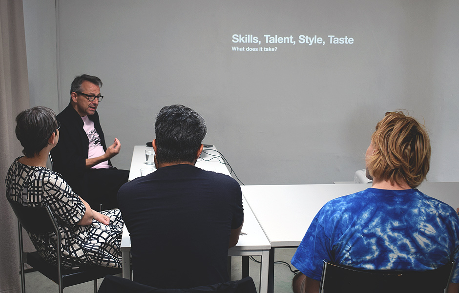 Lecture SKILLZ, TALENT, STYLE, TASTE – WHAT MAKES A GREAT ARTIST? by Andreas Schlaegel