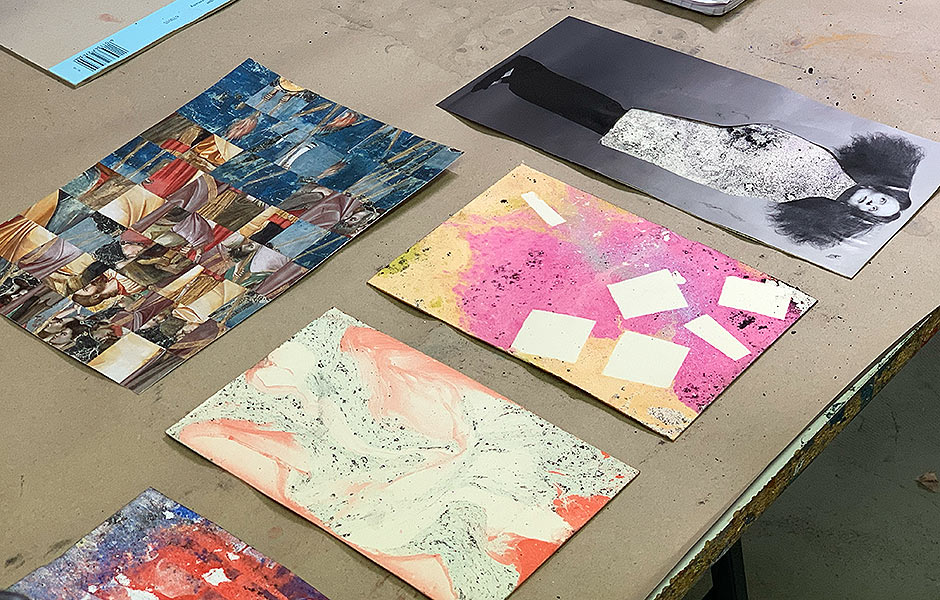 Workshop EXPERIMENTAL DRAWING by Jasmine Reimer