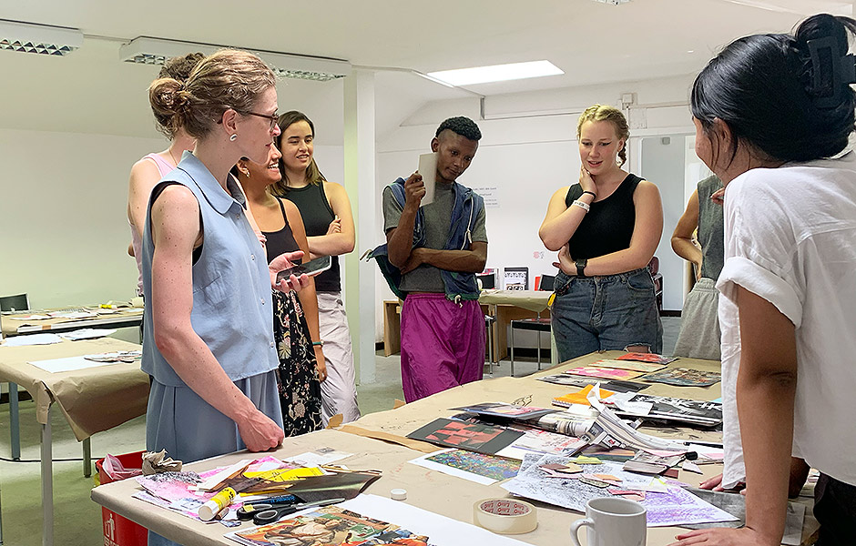 Workshop EXPERIMENTAL DRAWING by Jasmine Reimer