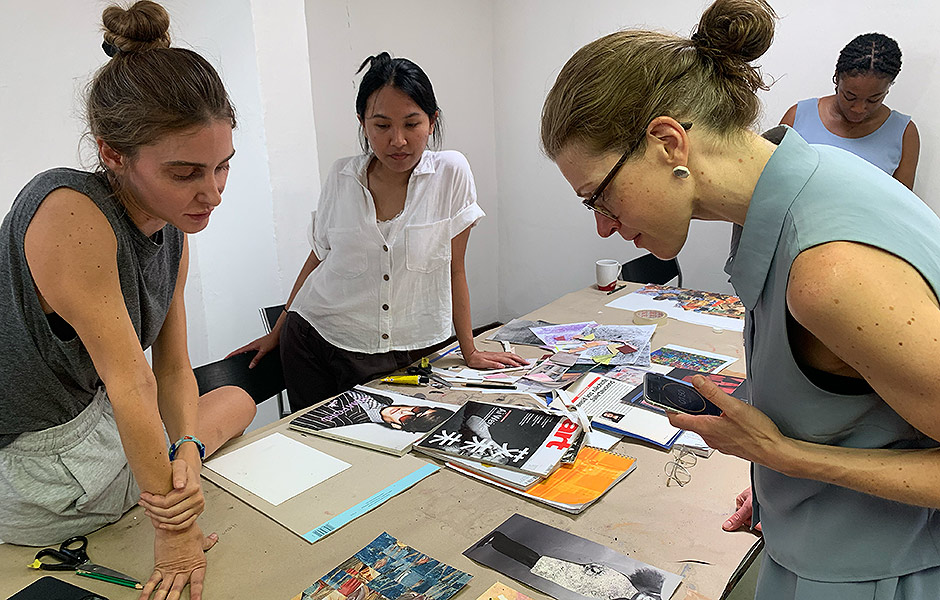 Workshop EXPERIMENTAL DRAWING by Jasmine Reimer