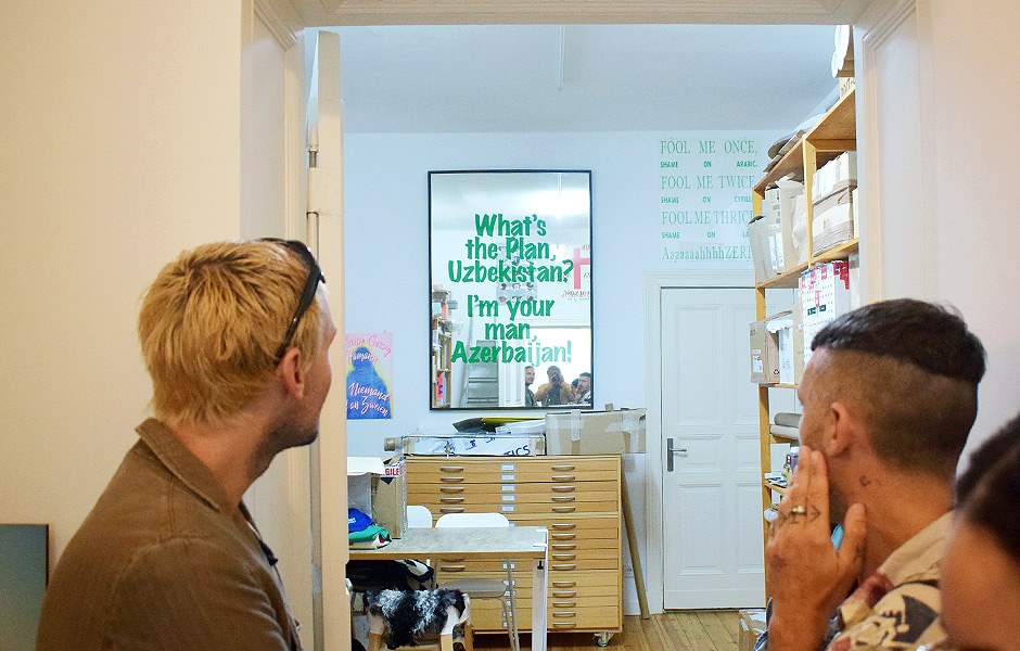 Studio Visit to SLAVS AND TATARS