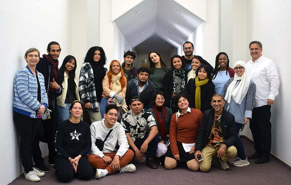 Visit to BAI by the Facultad de Bellas Artes from the Universidad del Atlántico