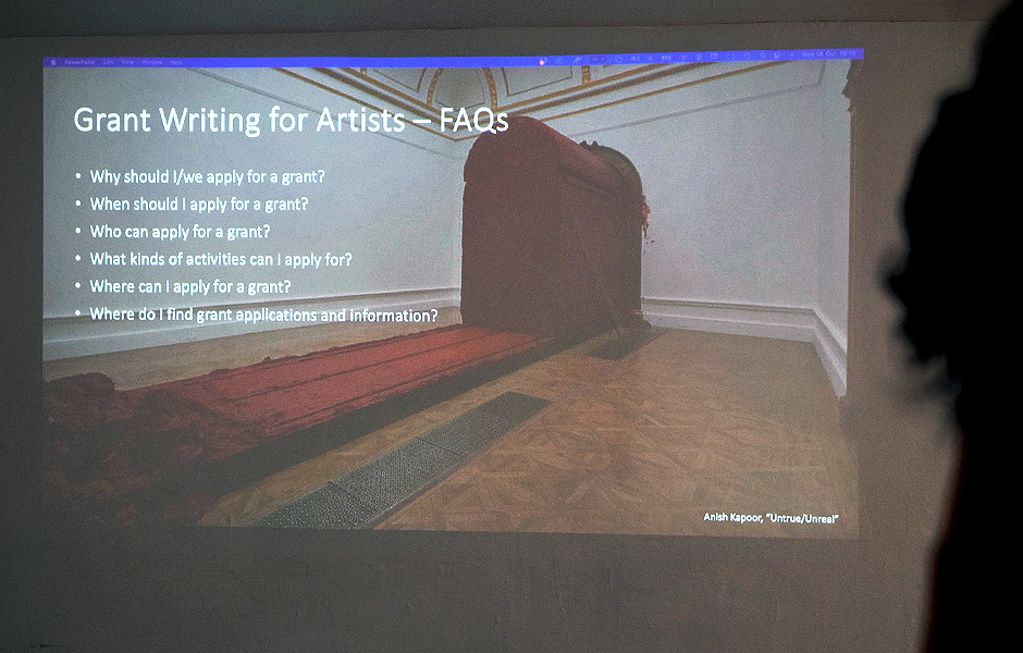 Workshop GET THE MONEY: Introduction to Grant Writing for Artists by Jasmine Reimer