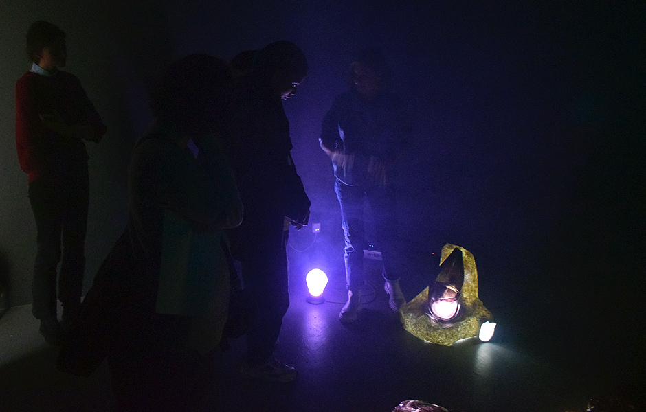 Visit to MANAGEABLE MATTER by Emma Waltraud Howes at Kunstverein am Rosa–Luxemburg–Platz