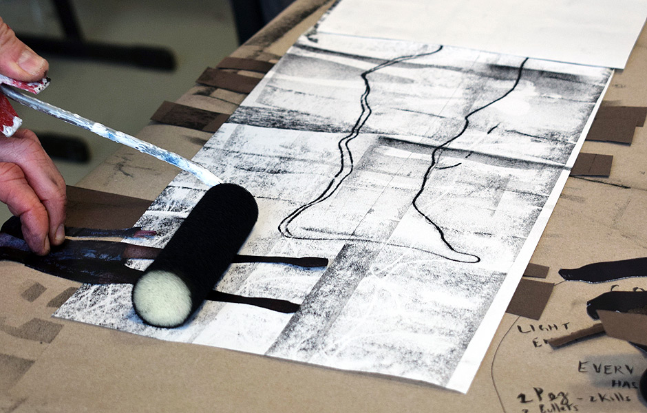 Workshop EXPERIMENTAL DRAWING: Multiples & Sequels by Anja Tchepets