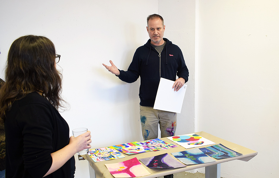 Lecture MODELS FOR TRANSFORMATION: Painting and Process by Julie Beugin