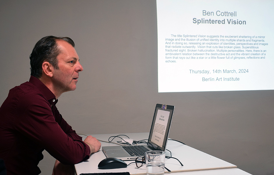 Lecture SPLINTERED VISION by Ben Cottrell