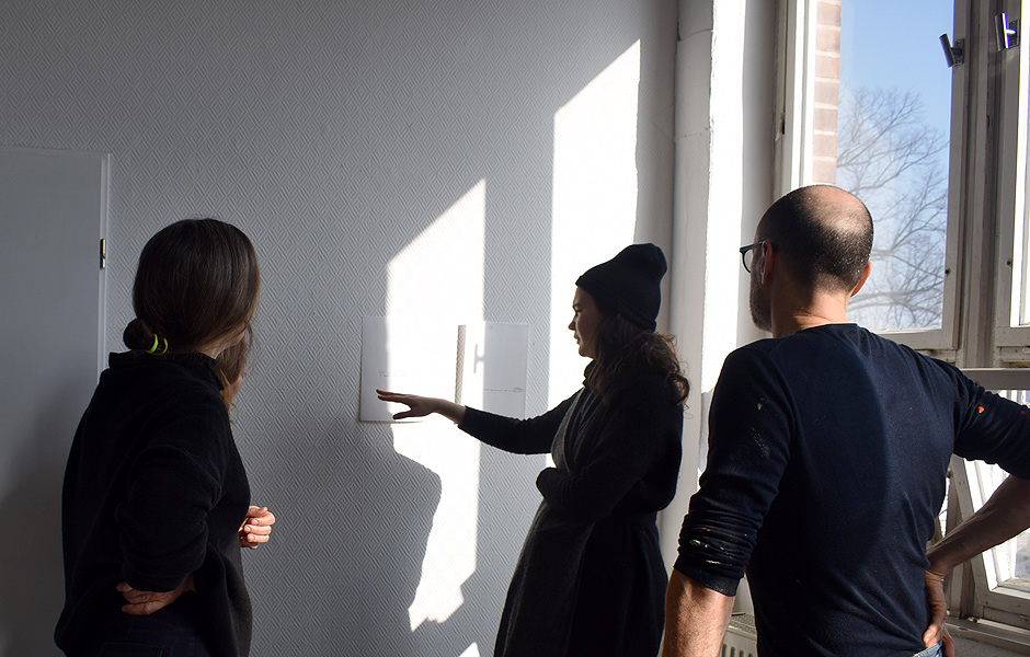 Workshop EXPERIMENTAL DRAWING: Written Artworks by Anja Tchepets