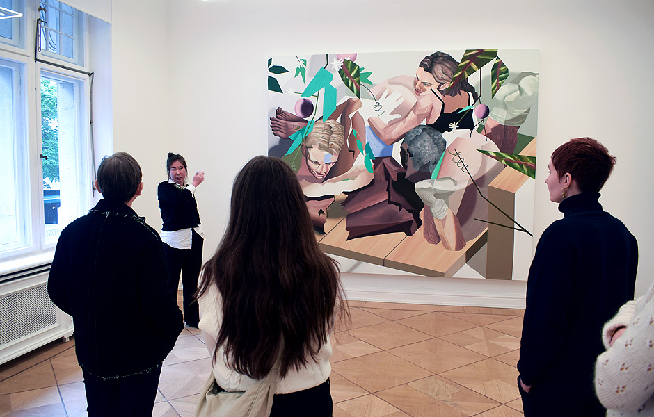 Visit to ABSOLUTE DARLINGS by Brandon Lipchik at ROBERT GRUNENBERG