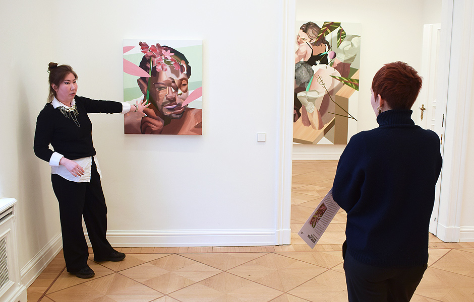 Visit to ABSOLUTE DARLINGS by Brandon Lipchik at ROBERT GRUNENBERG