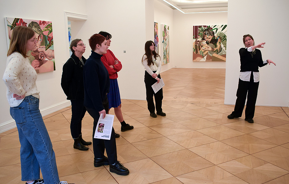 Visit to ABSOLUTE DARLINGS by Brandon Lipchik at ROBERT GRUNENBERG