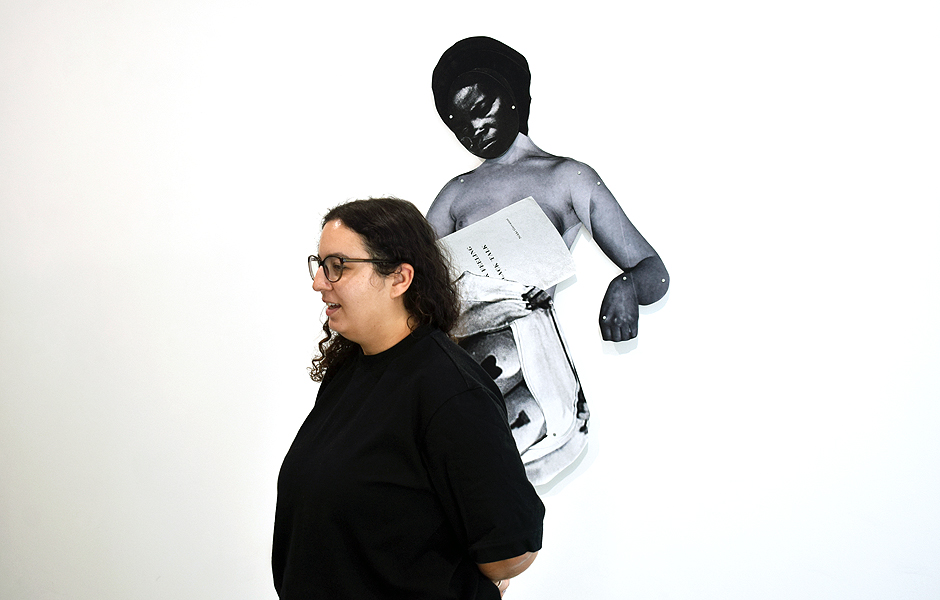 Visit to ALL IS BROKEN IN THE NIGHT by Frida Orupabo at Galerie Nordenhake