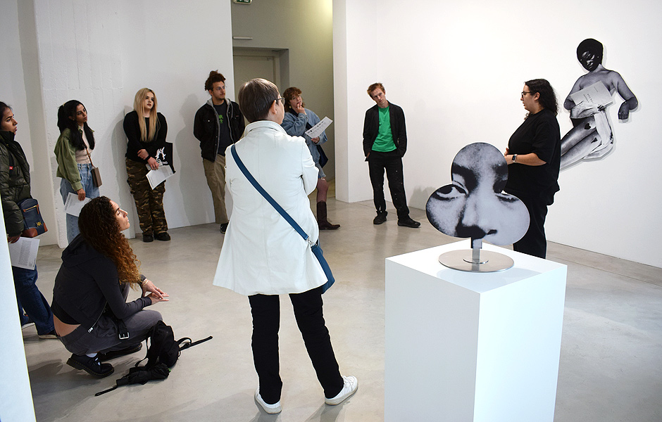 Visit to ALL IS BROKEN IN THE NIGHT by Frida Orupabo at Galerie Nordenhake