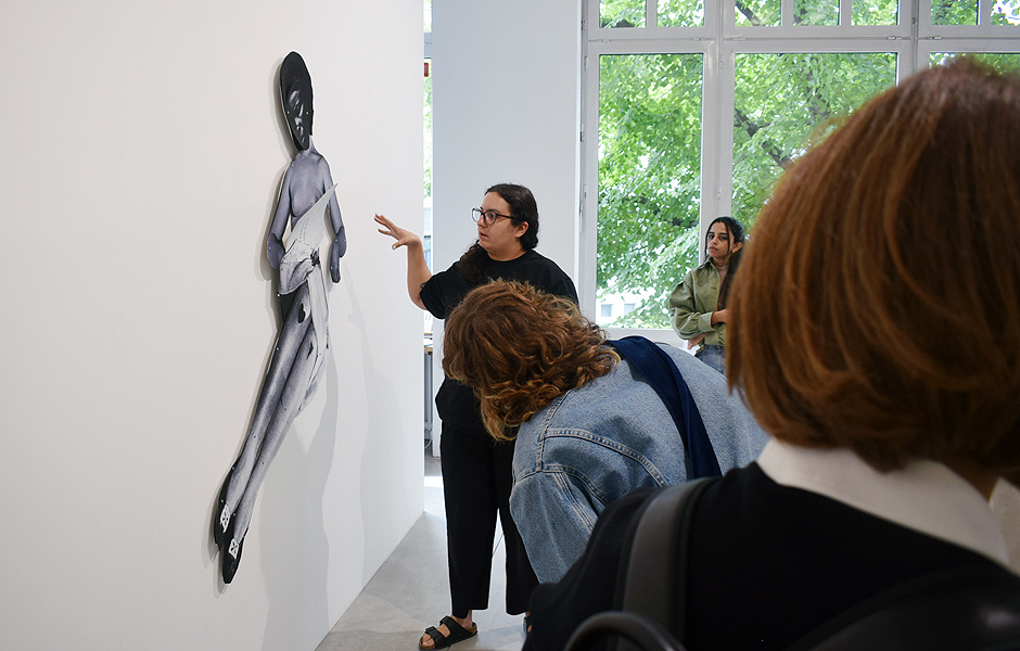 Visit to ALL IS BROKEN IN THE NIGHT by Frida Orupabo at Galerie Nordenhake