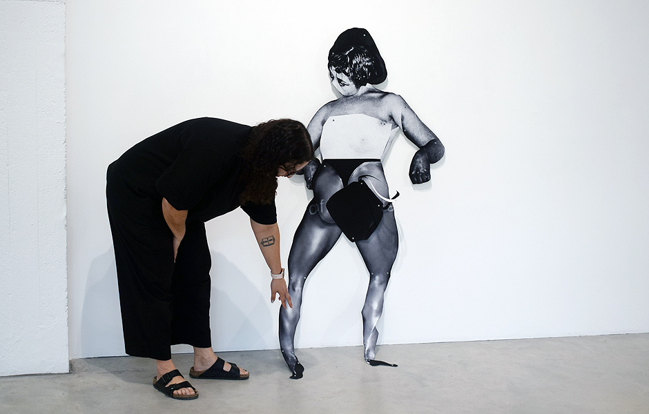 Visit to ALL IS BROKEN IN THE NIGHT by Frida Orupabo at Galerie Nordenhake