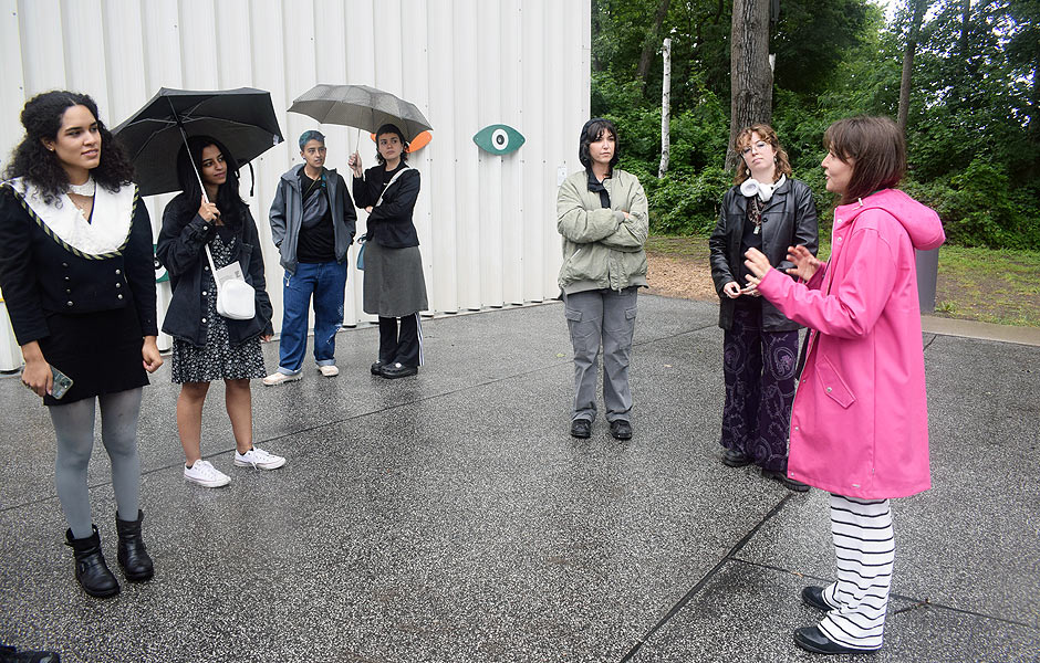 Visit to A MATTER OF MATERIAL at SPREEPARK ART SPACE