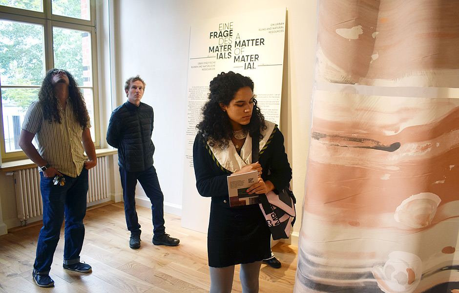 Visit to A MATTER OF MATERIAL at SPREEPARK ART SPACE