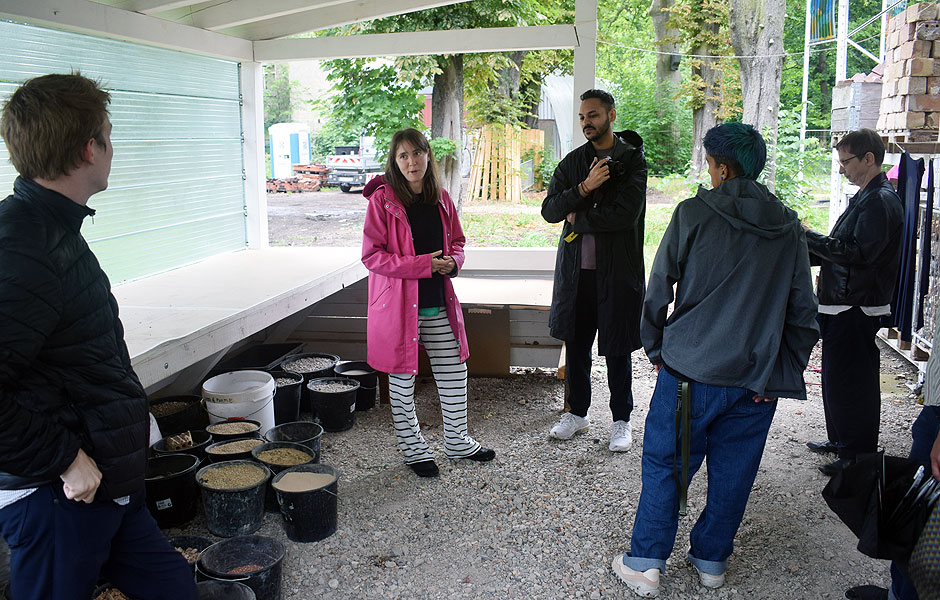 Visit to A MATTER OF MATERIAL at SPREEPARK ART SPACE