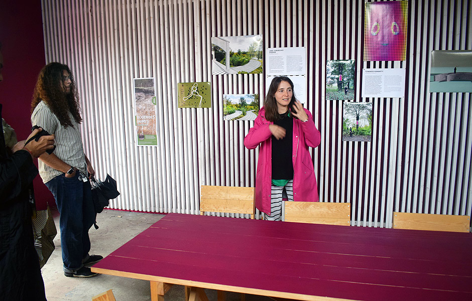 Visit to A MATTER OF MATERIAL at SPREEPARK ART SPACE