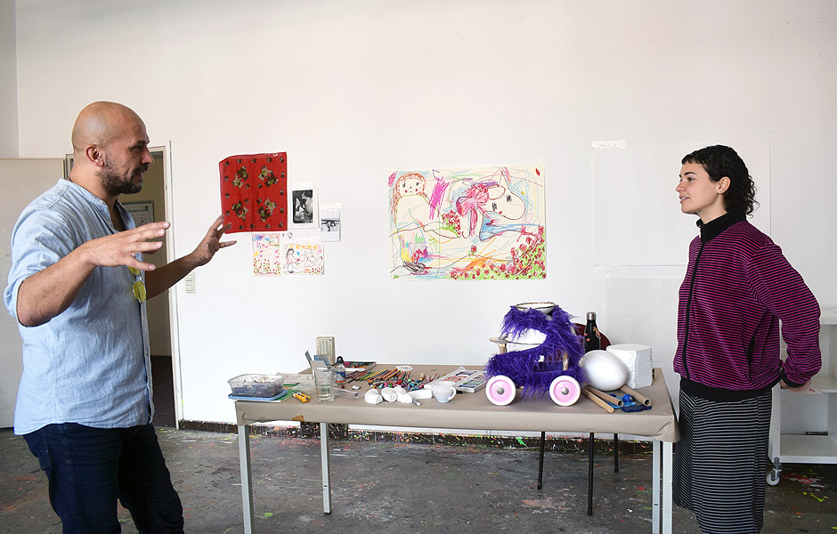 Lecture LESS ART OBJECTS, MORE ARTISTIC ACTION by Khaled Barakeh