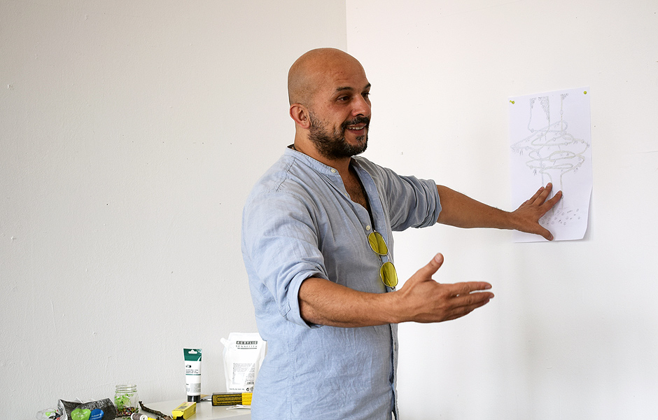 Lecture LESS ART OBJECTS, MORE ARTISTIC ACTION by Khaled Barakeh